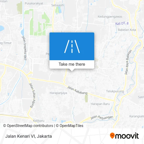 Jalan Kenari VI map