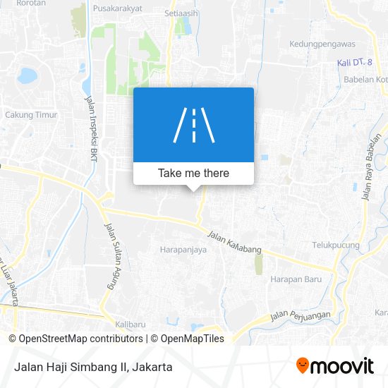 Jalan Haji Simbang II map