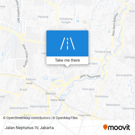 Jalan Neptunus IV map