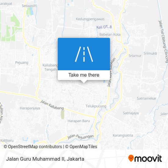 Jalan Guru Muhammad II map