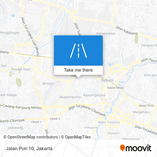 Jalan Puri 10 map