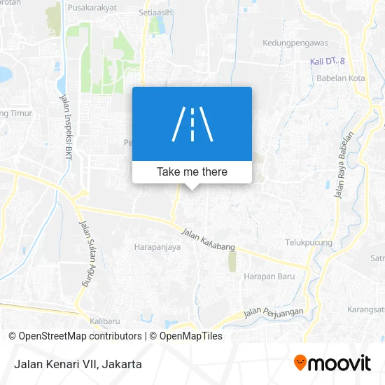 Jalan Kenari VII map