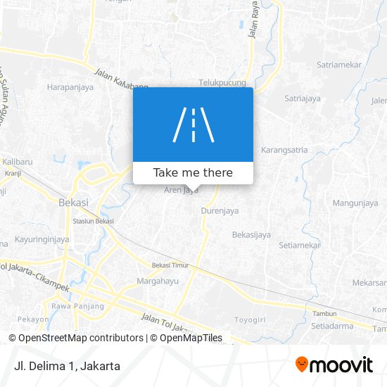 Jl. Delima 1 map