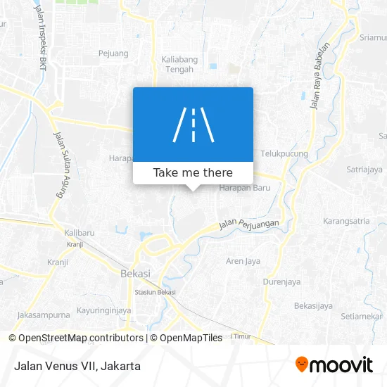 Jalan Venus VII map