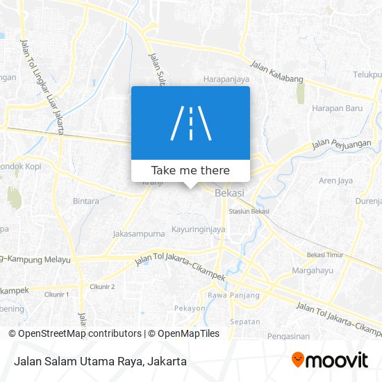 Jalan Salam Utama Raya map