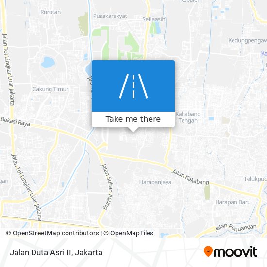 Jalan Duta Asri II map