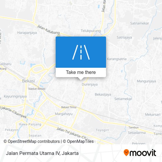 Jalan Permata Utama IV map