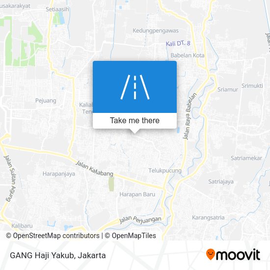 GANG Haji Yakub map