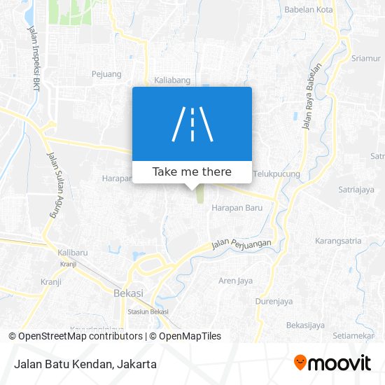 Jalan Batu Kendan map