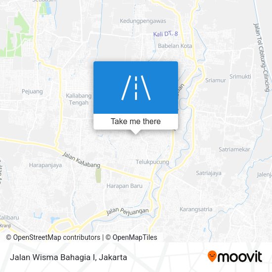 Jalan Wisma Bahagia I map