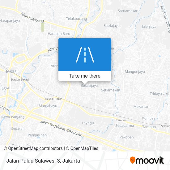 Jalan Pulau Sulawesi 3 map