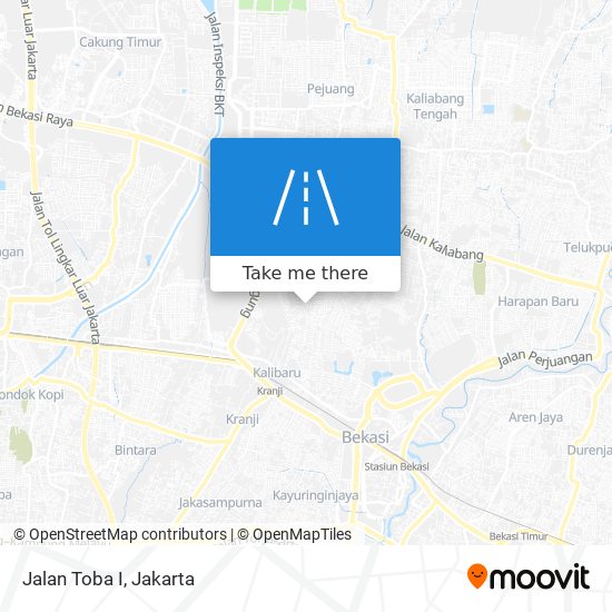 Jalan Toba I map