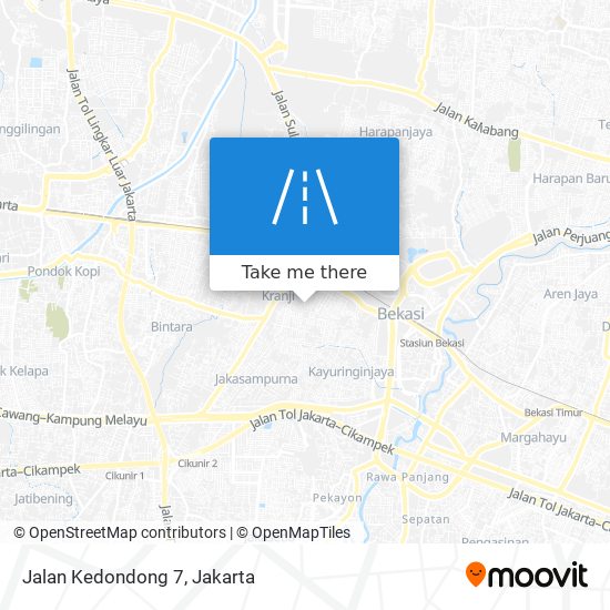 Jalan Kedondong 7 map