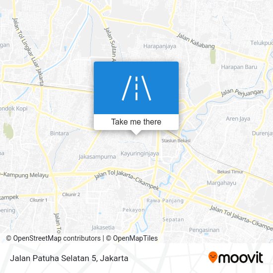 Jalan Patuha Selatan 5 map