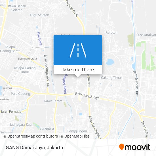 GANG Damai Jaya map