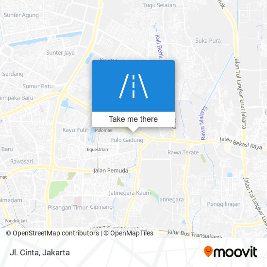 Jl. Cinta map