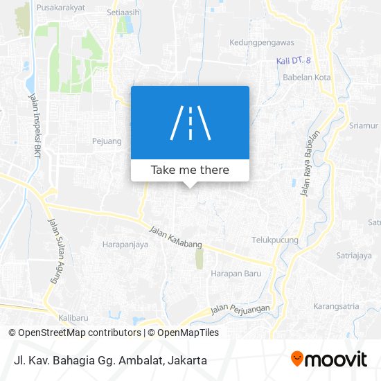 Jl. Kav. Bahagia Gg. Ambalat map