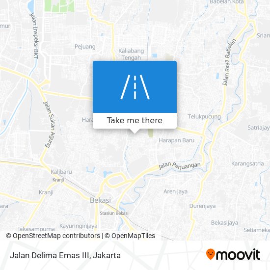Jalan Delima Emas III map