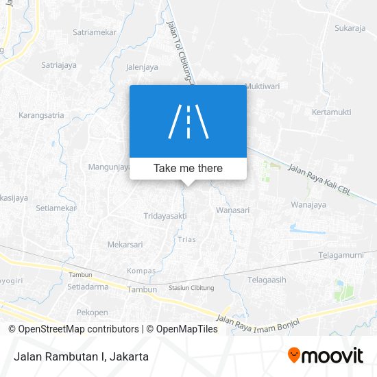 Jalan Rambutan I map