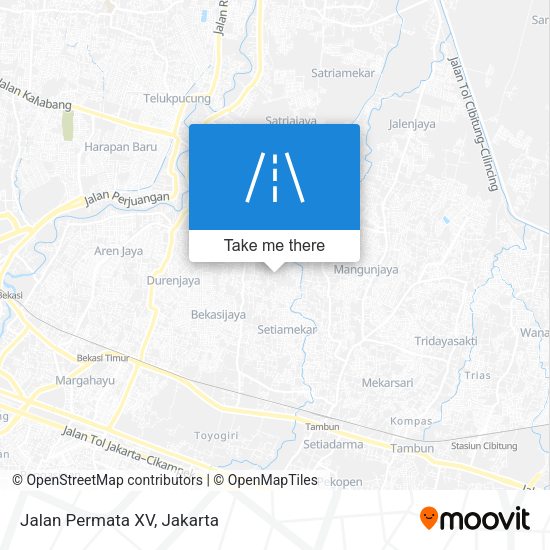 Jalan Permata XV map