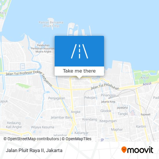 Jalan Pluit Raya II map