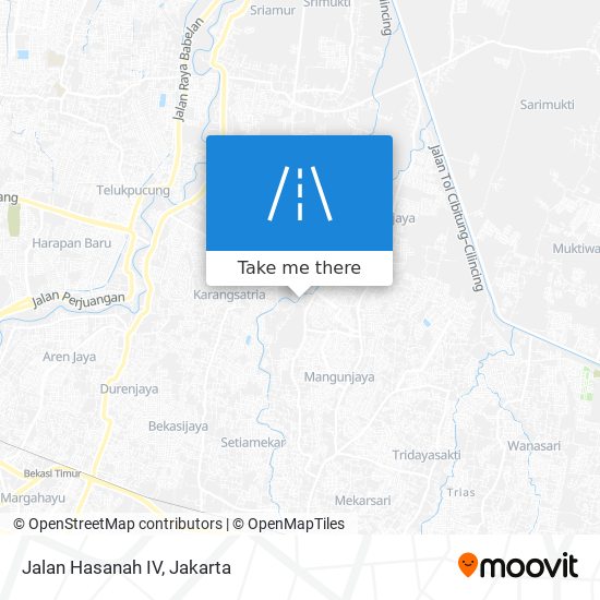 Jalan Hasanah IV map