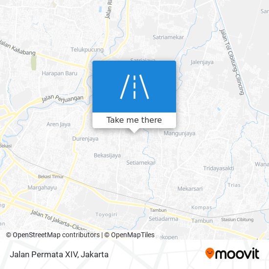 Jalan Permata XIV map