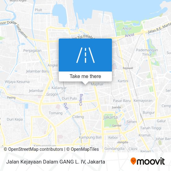 Jalan Kejayaan Dalam GANG L. IV map