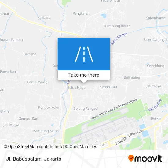 Jl. Babussalam map