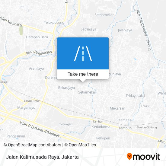 Jalan Kalimusada Raya map
