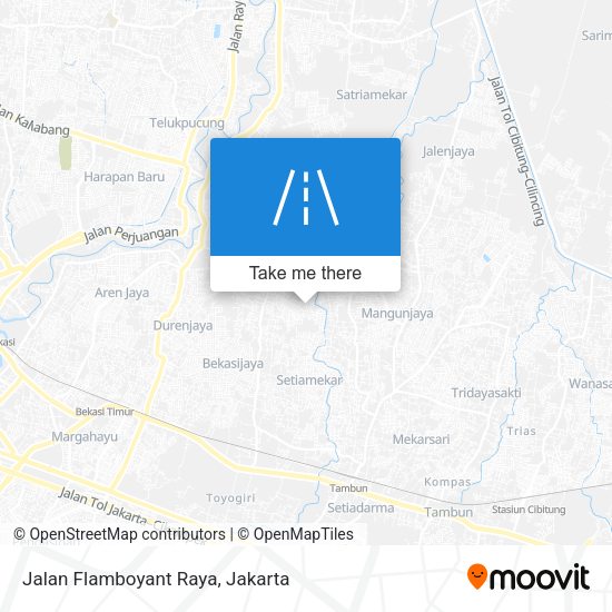 Jalan Flamboyant Raya map