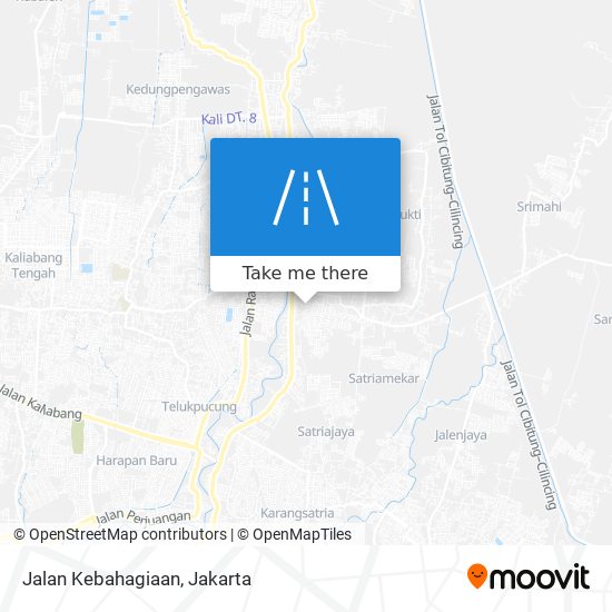 Jalan Kebahagiaan map