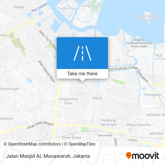 Jalan Masjid AL Munawaroh map