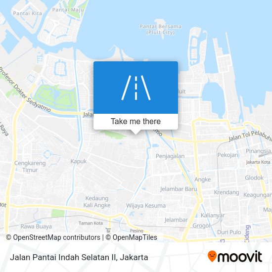 Jalan Pantai Indah Selatan II map