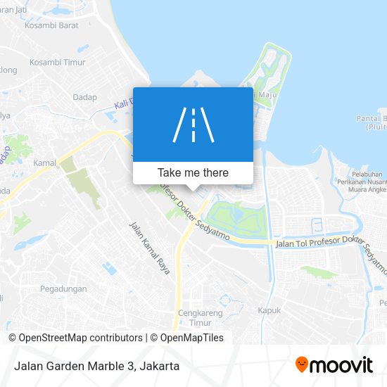 Jalan Garden Marble 3 map