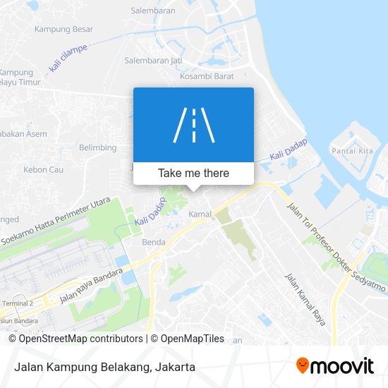 Jalan Kampung Belakang map