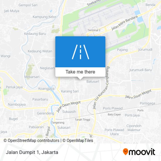 Jalan Dumpit 1 map