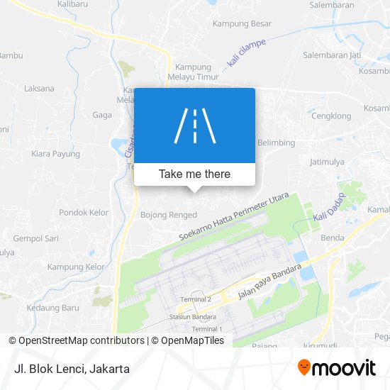 Jl. Blok Lenci map