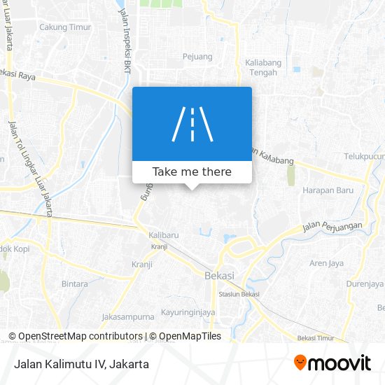 Jalan Kalimutu IV map