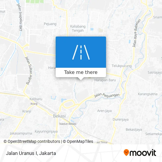 Jalan Uranus I map