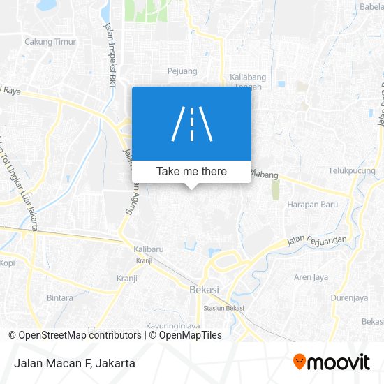 Jalan Macan F map