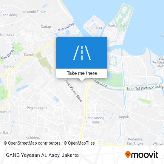 GANG Yayasan AL Asoy map