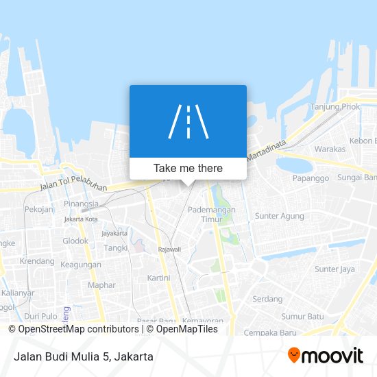 Jalan Budi Mulia 5 map