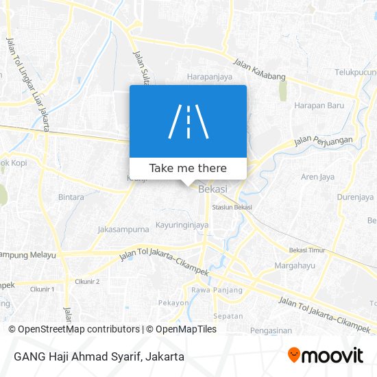 GANG Haji Ahmad Syarif map
