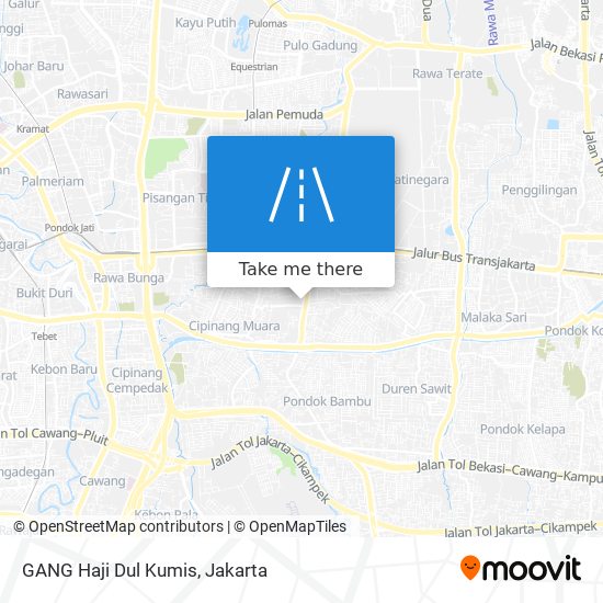 GANG Haji Dul Kumis map