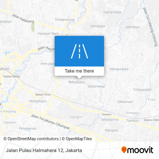 Jalan Pulau Halmahera 12 map