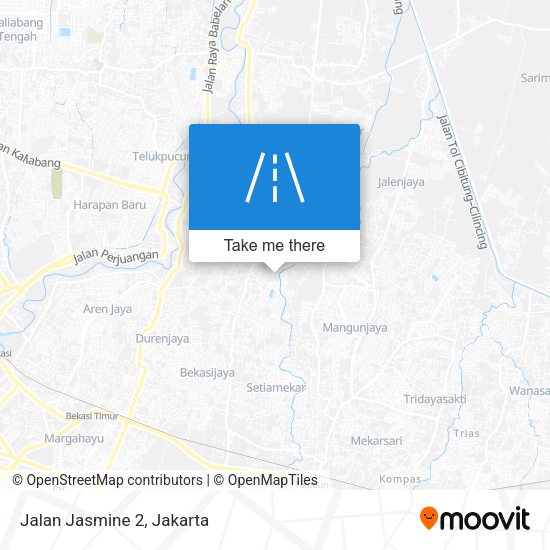 Jalan Jasmine 2 map