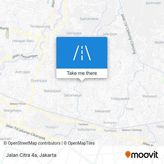 Jalan Citra 4a map