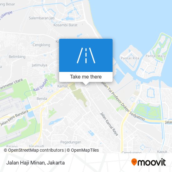 Jalan Haji Minan map