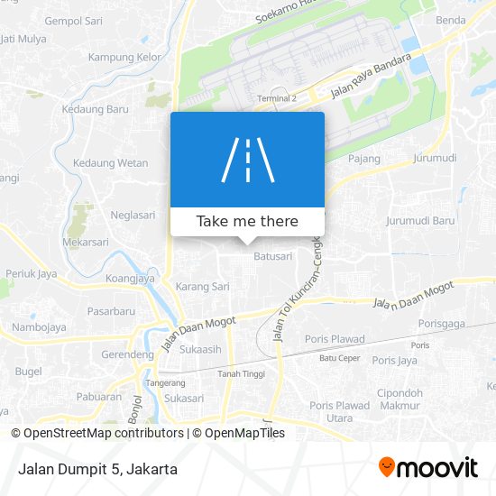 Jalan Dumpit 5 map